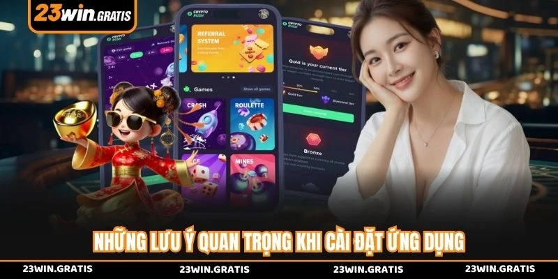 Những lưu ý quan trọng khi cài đặt ứng dụng