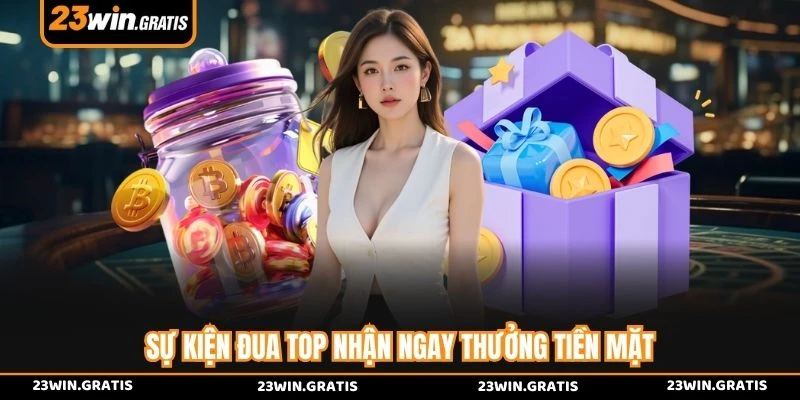 Sự kiện đua top nhận ngay thưởng tiền mặt